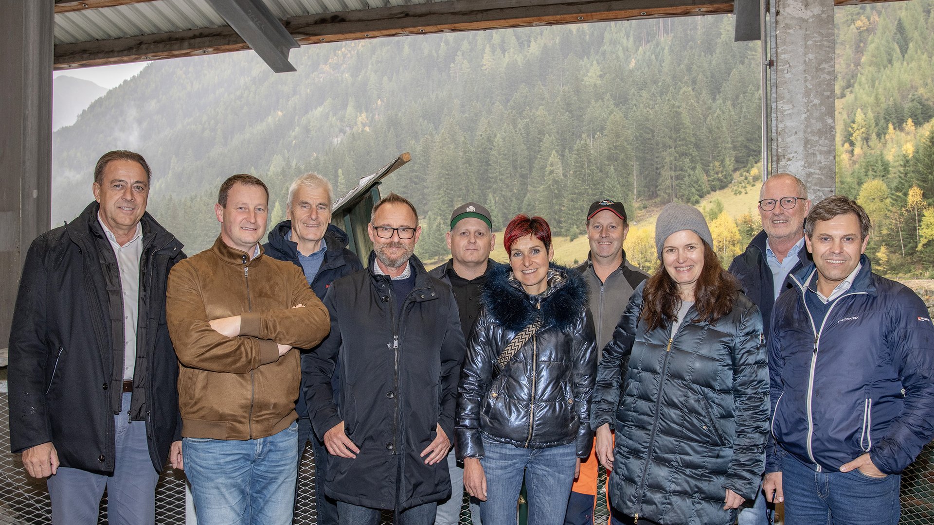 Südtiroler Delegation erkundete Ischgls Recyclinghof